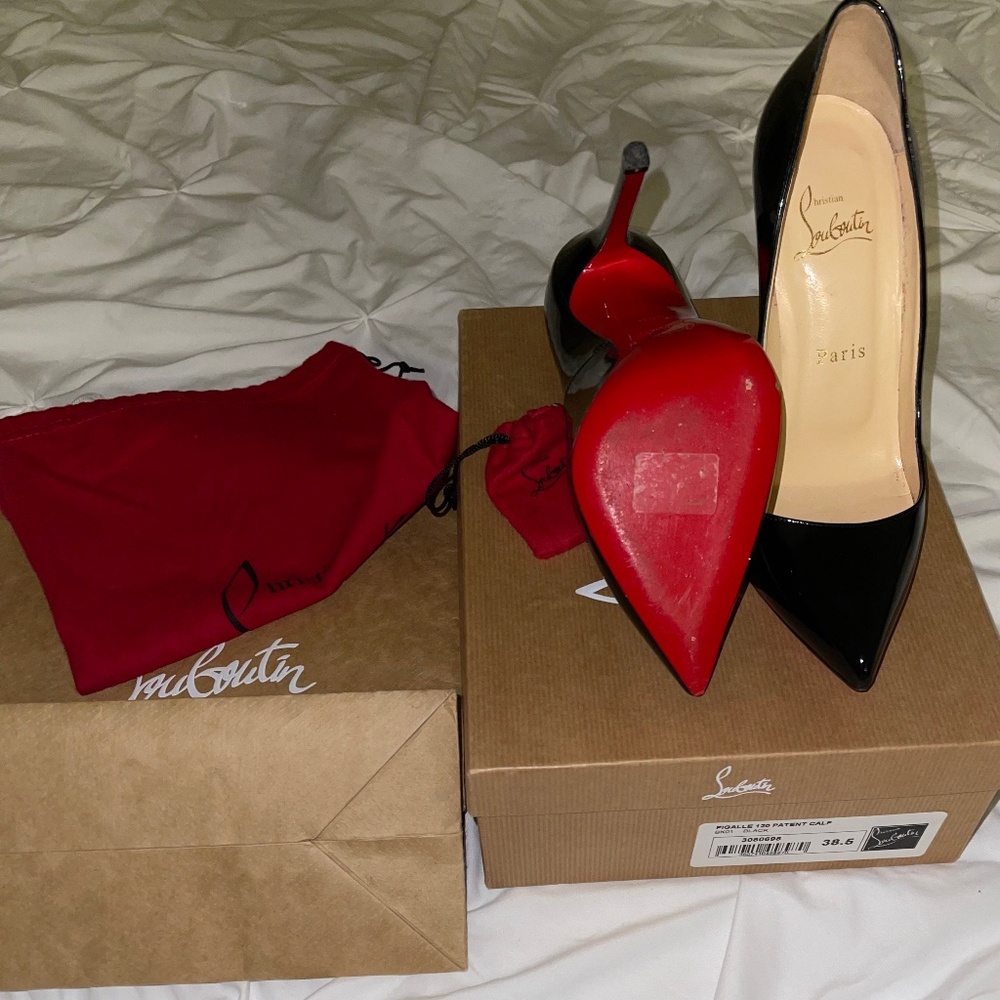 Authentic Louboutin 38.5